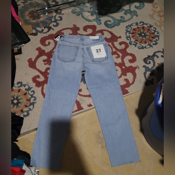 💥💥N.W.T. REDONE 70'S STOVEPIPE JEAN❤️🔥💚SIZE 27/4 - Picture 6 of 6